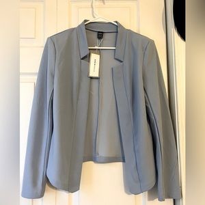 Dust Blue Cropped blazer